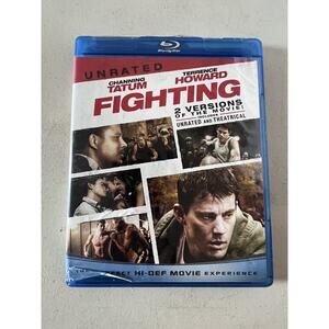 Fighting Blu-ray 2009 Unrated Theatrical Channing Tatum Terrence Howard